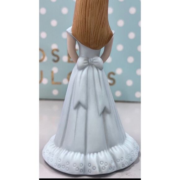 Enesco Growing Up Girls “Brunette Age 10” Porcelain Figurine Birthday Girl - Picture 4 of 8